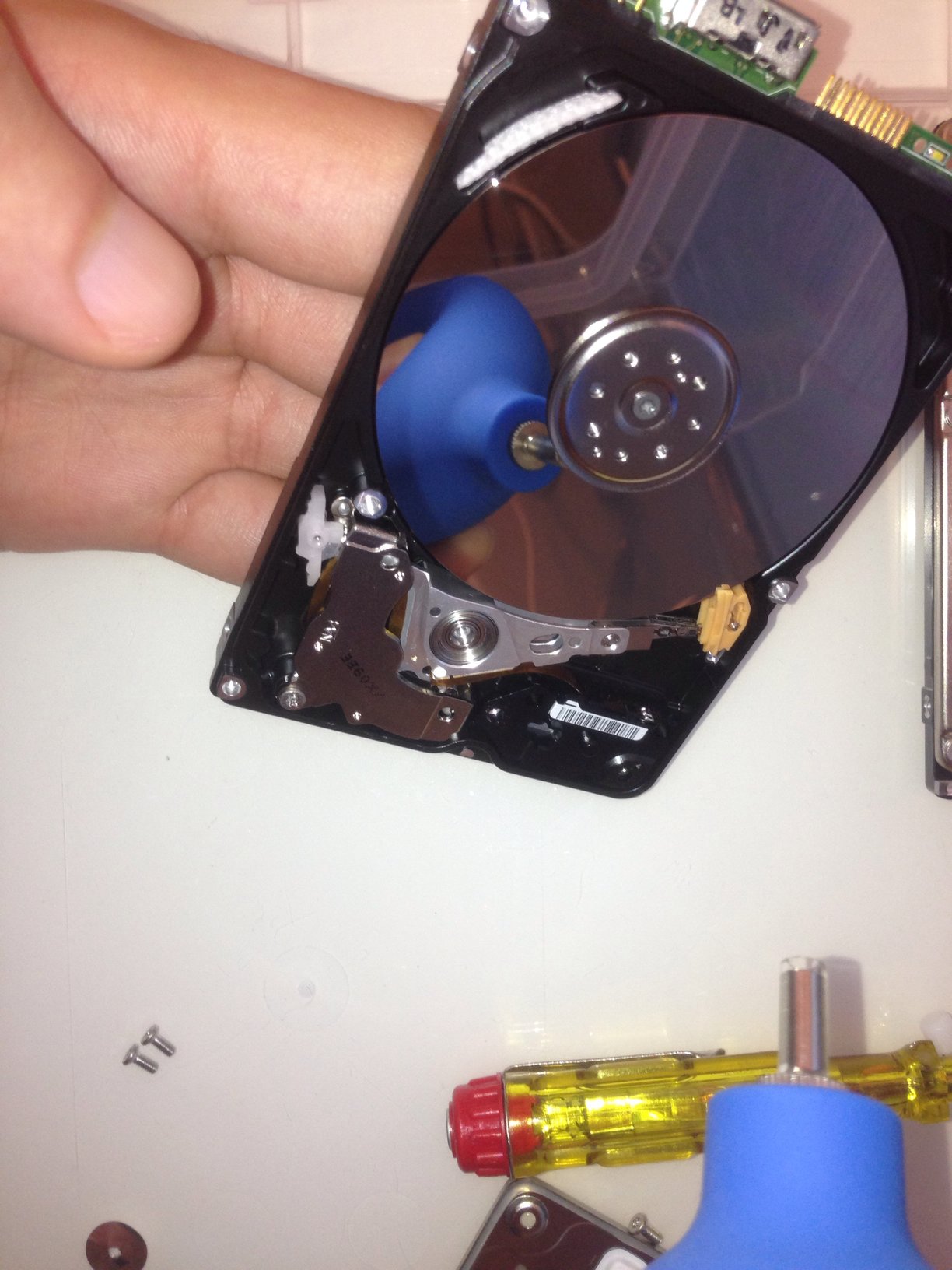 Hard drive cleaning